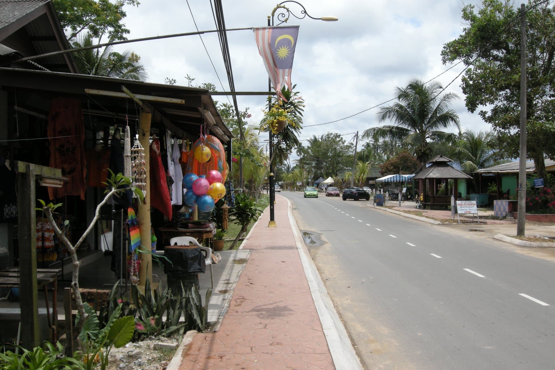 The laid-back village and coast at Cherating, Pahang